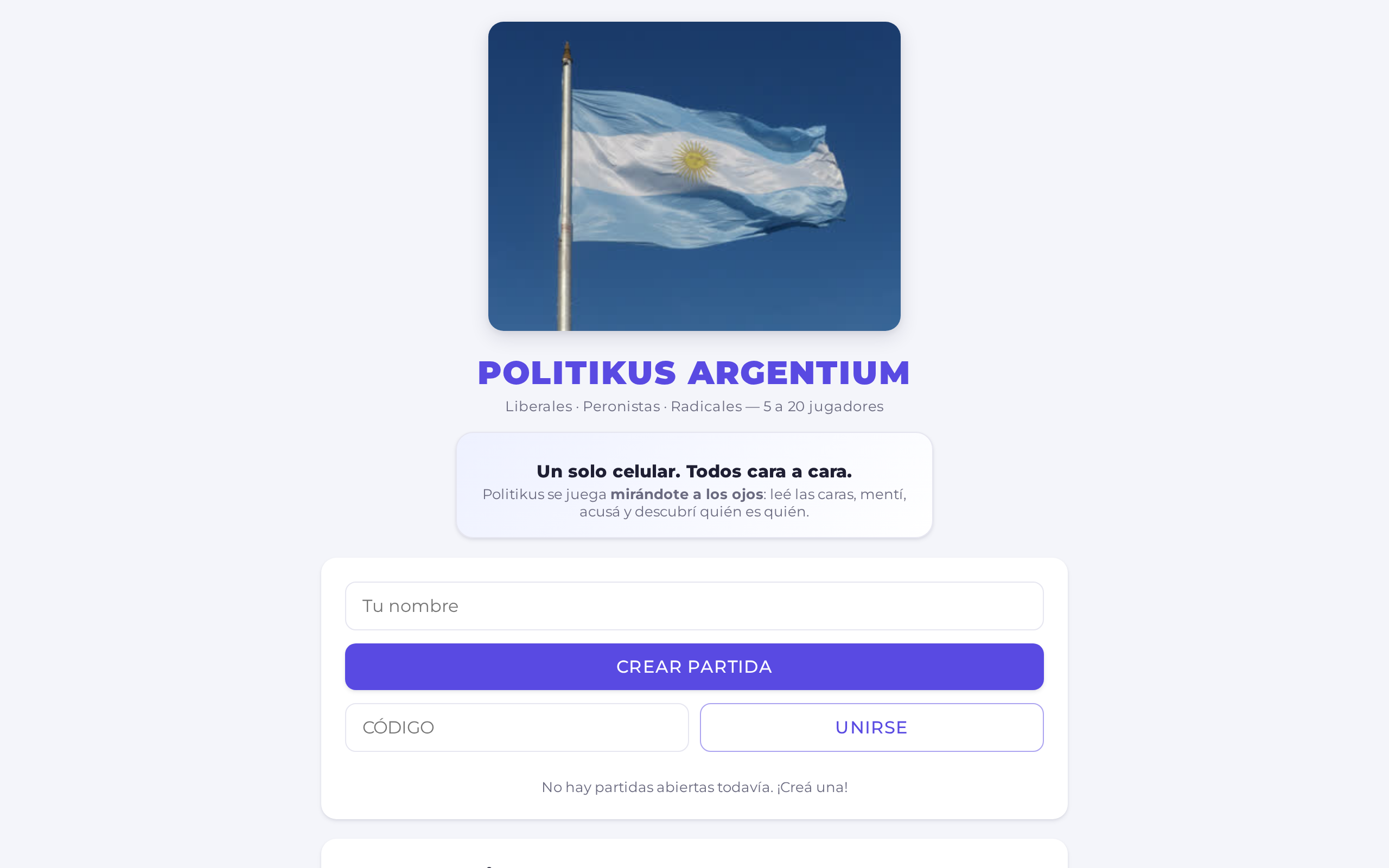 Captura de Politikus Argentium
